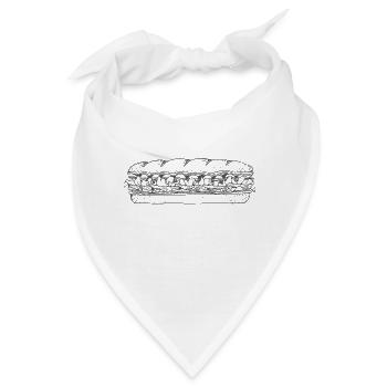 Which? - Sandwich - Bandana - Weiß - Vorne