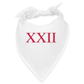 22 - Bandana - Weiß - Vorne