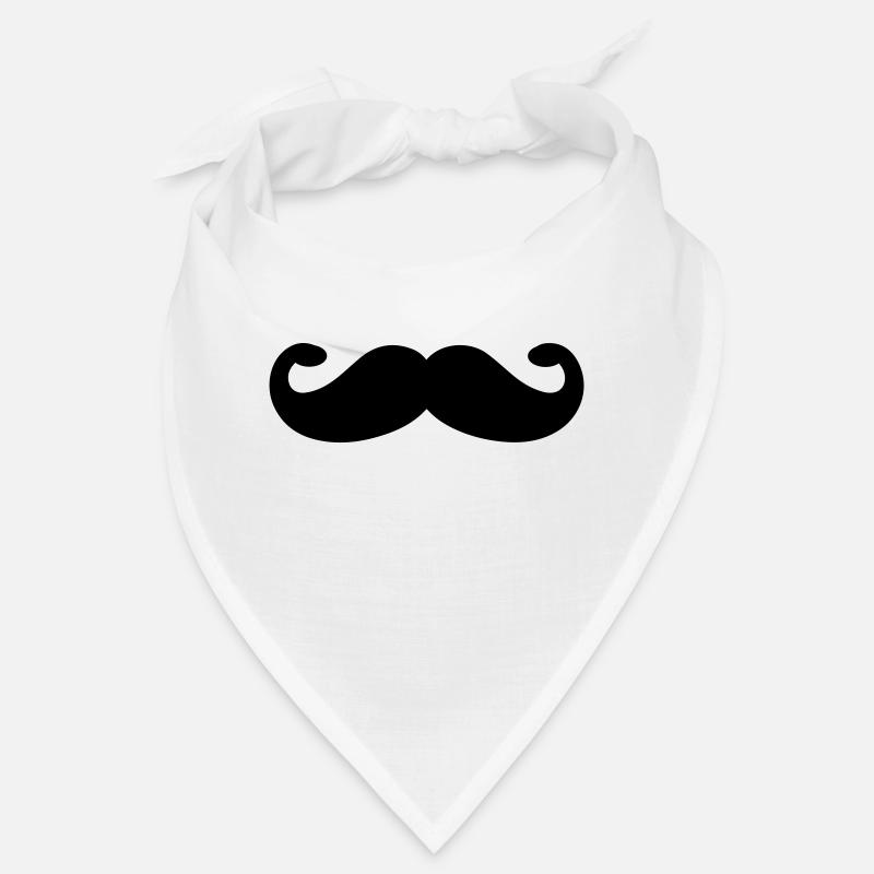 mustache Bandana