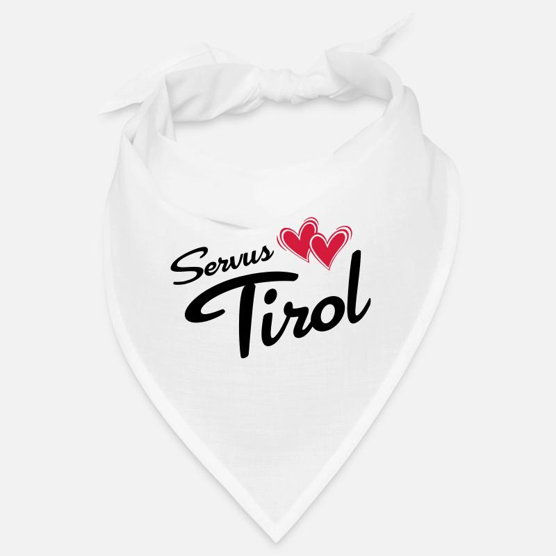 Servus Tyrol avec double coeur Bandana