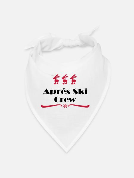 apres ski - Bandana - Weiß