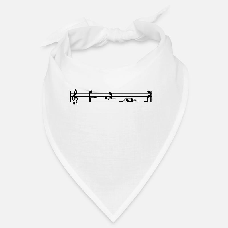 notes de musique Bandana