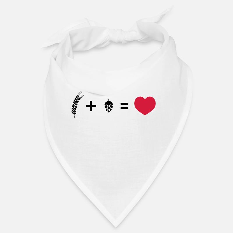 Blé et le houblon droit aime 2C. Bandana