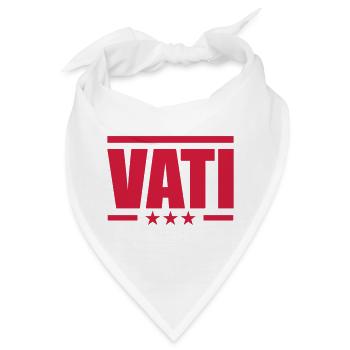 Vati - Bandana - Weiß - Vorne