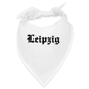 Leipzig - Bandana - Weiß - Vorne