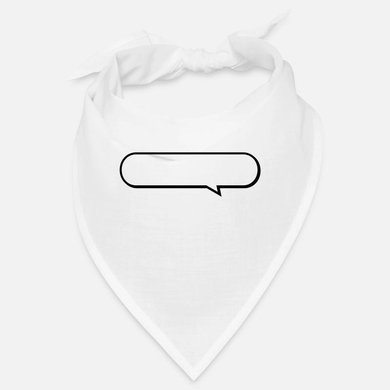 Sprechblase Bandana