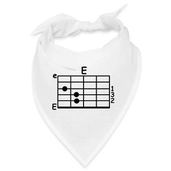 akkorde musiker - Bandana - Weiß - Vorne