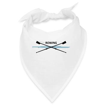 Rudern - Bandana - Weiß - Vorne