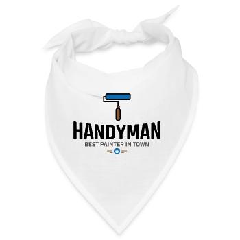 Heimwerker - Bandana - Weiß - Vorne