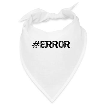 #ERROR - Bandana - Weiß - Vorne