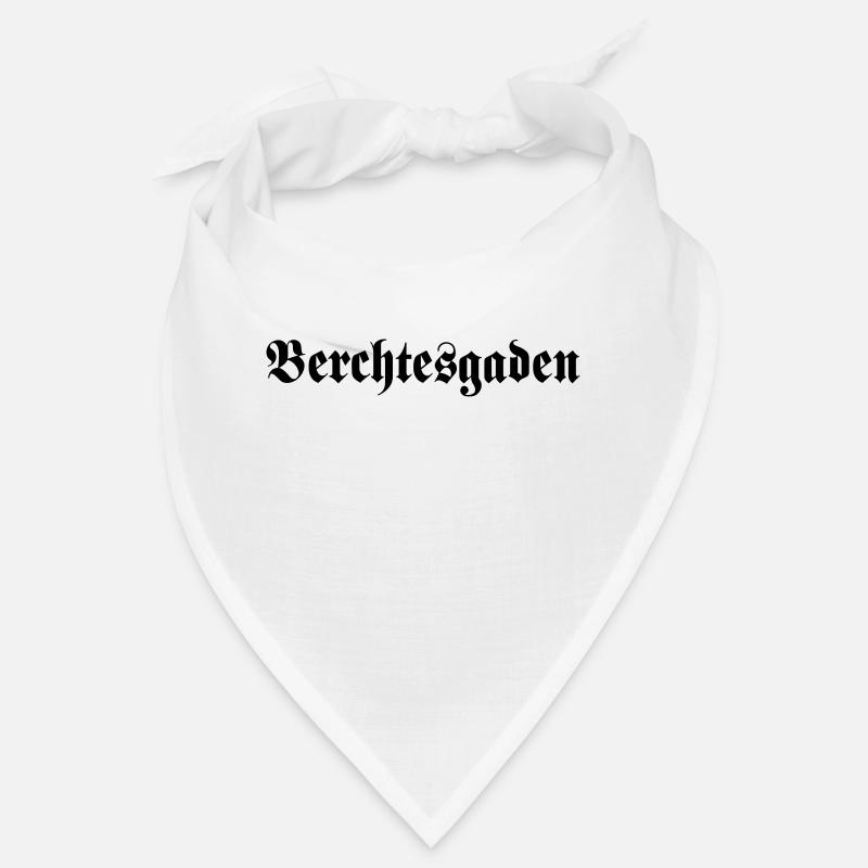 Inscriptions de Berchtesgaden noir Bandana
