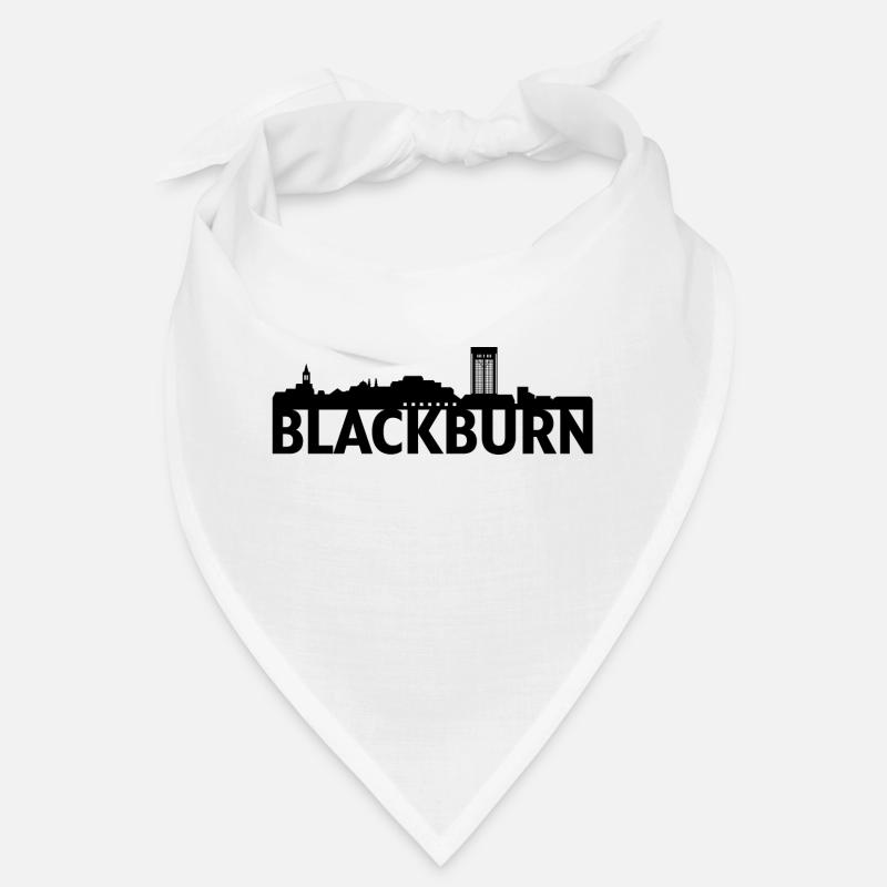 Blackburn England Skyline Geschenk Idee UK Bandana