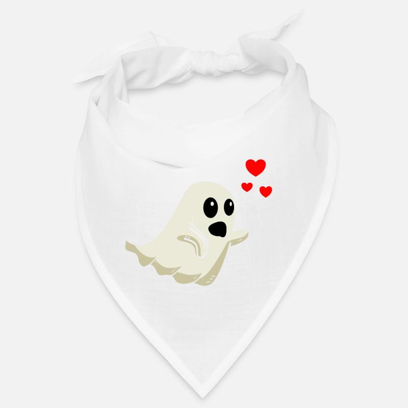 Gespenst Valentinstag Bandana