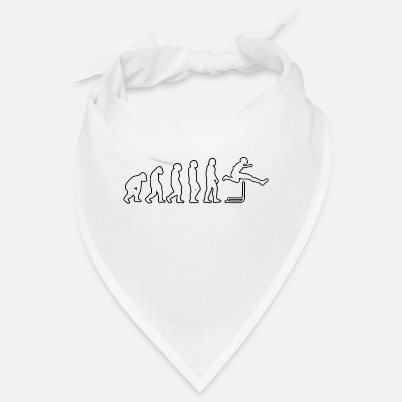 Hürdenlauf Evolution Hürdenläufer Leichtathletik Bandana