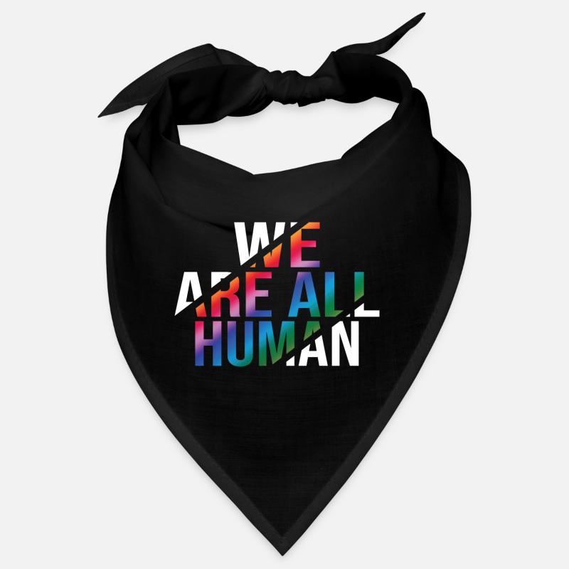 Nous sommes tous Human Rainbow Pride CSD Bandana