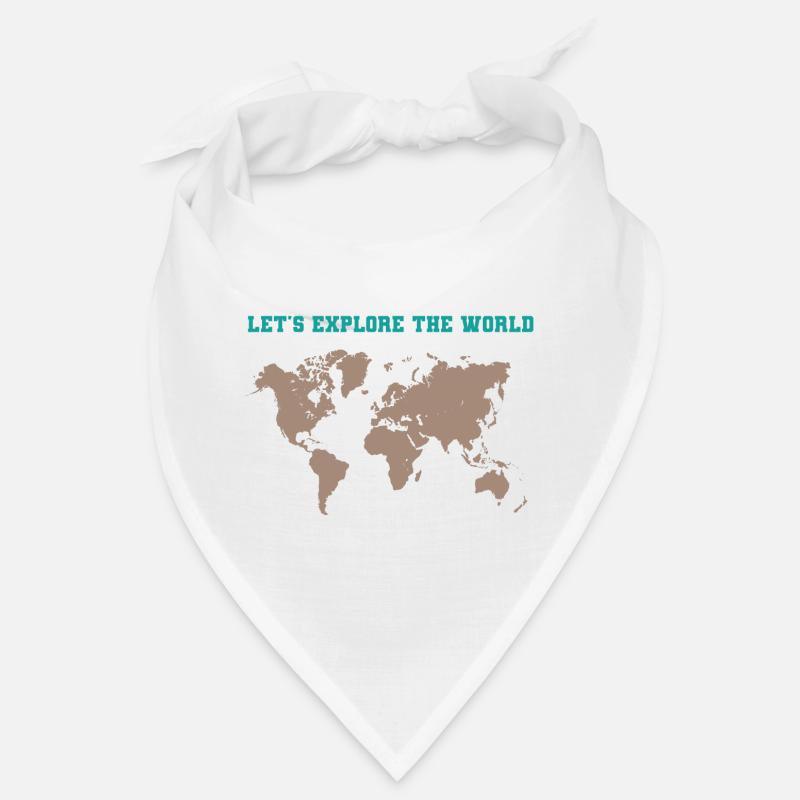 Let´s explore the world Bandana