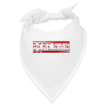 Exyu Balkan Rock Bosnien Kroatien Serbien - Bandana - Weiß - Vorne
