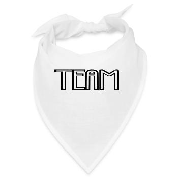 Team - Bandana - Weiß - Vorne