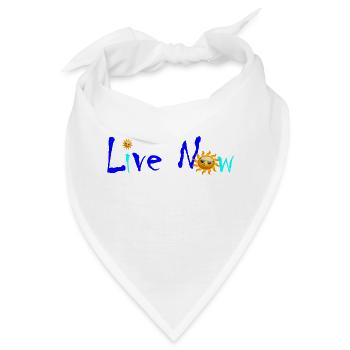 Live Sun - Bandana - Weiß - Vorne