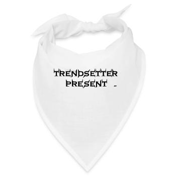 Trendsetter present - Bandana - Weiß - Vorne