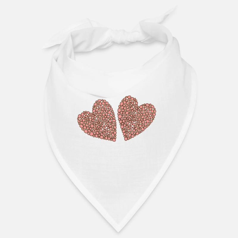 Double Hearts Style Bandana
