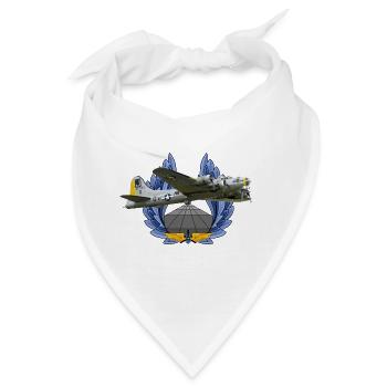 B-17 Flying Fortress - Bandana - Weiß - Vorne