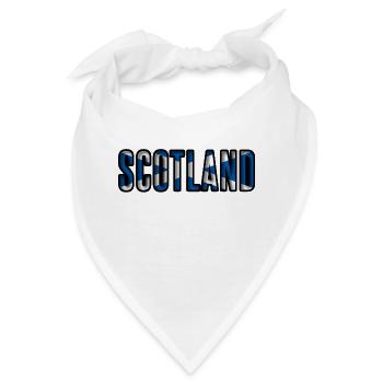 Schottland - Bandana - Weiß - Vorne