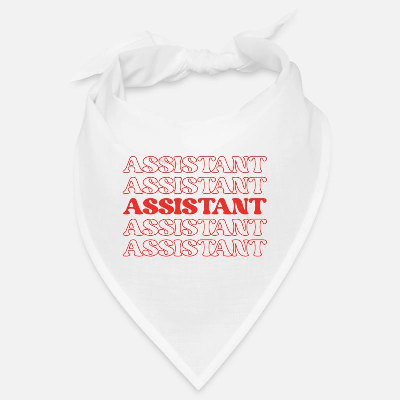 Assistant Aide Assistant Helper Supporter Bandana