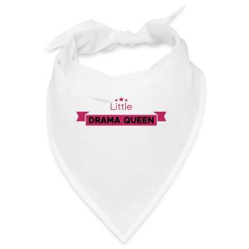 Little Drama Queen - Bandana - Weiß - Vorne