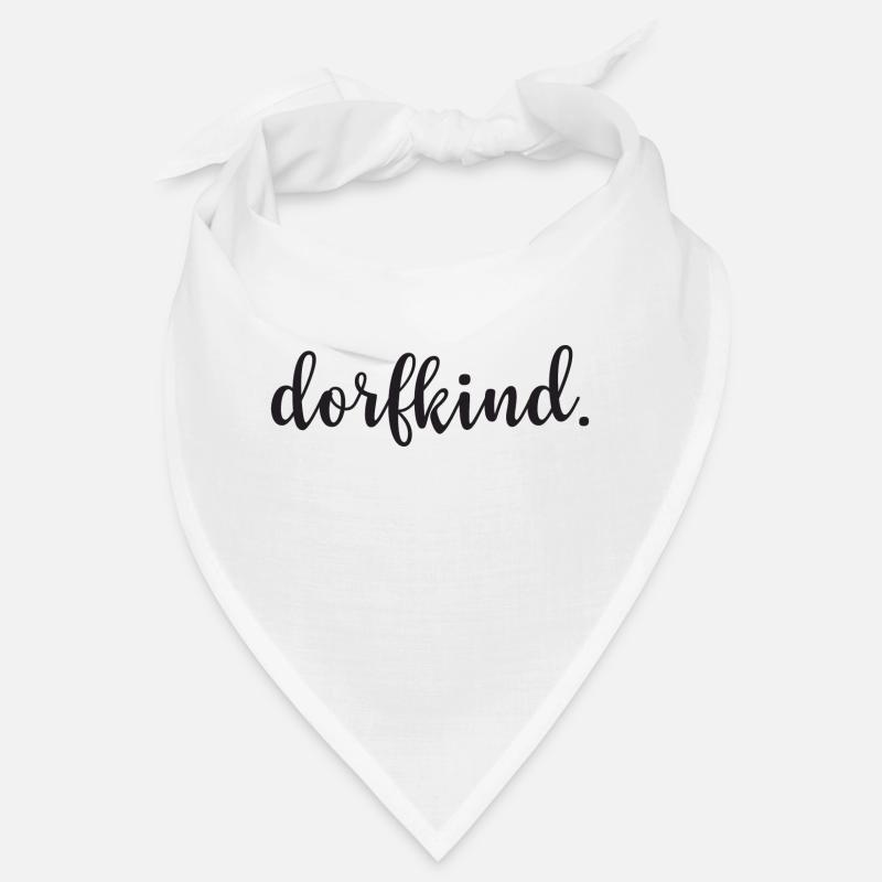 Dorfkind. - Bandana - Weiß