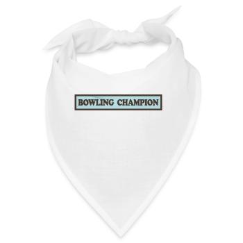 Bowling - Bandana - Weiß - Vorne