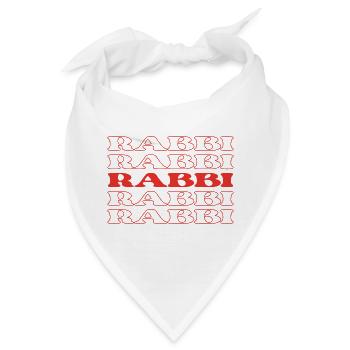 Rabbi Spiritueller Führer Religiöser Führer Spiritueller Führer - Bandana - Weiß - Vorne