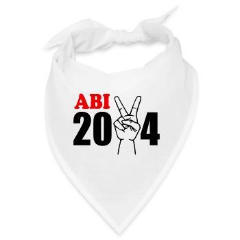 Abi 2024 - Bandana - Weiß - Vorne