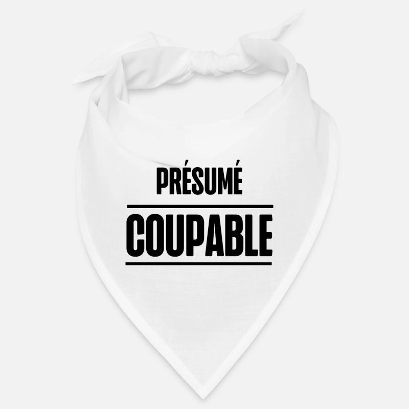 présumé coupable Bandana