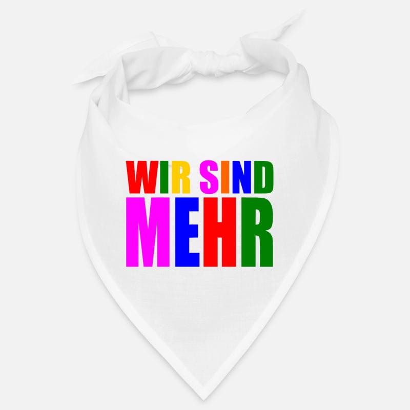 Wir sind mehr Bandana