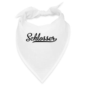 Schlosser - Bandana - Weiß - Vorne