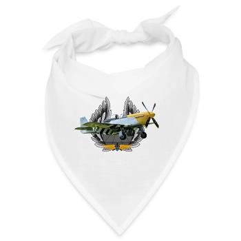 P-51 - Bandana - Weiß - Vorne