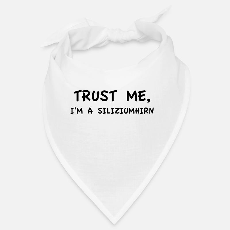 Trust Me I'm a Silicon Brain Monochrome Bandana