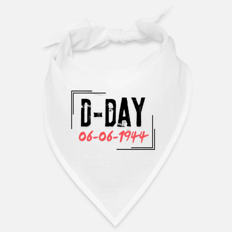 D-Day - Bandana - blanc