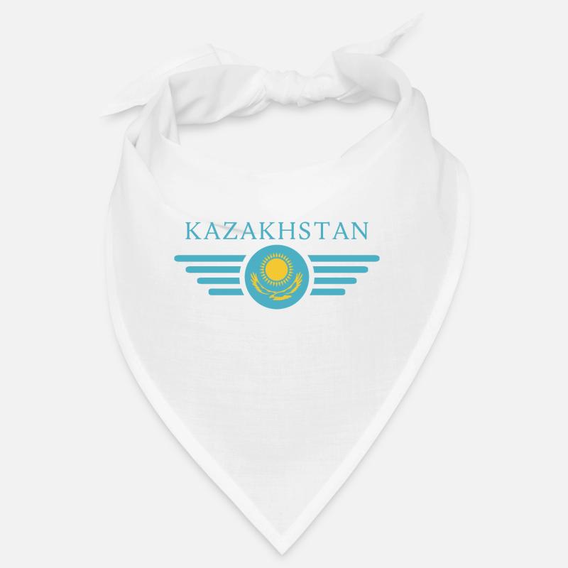 J’aime le Kazakhstan, T-shirt design de style élégance Bandana
