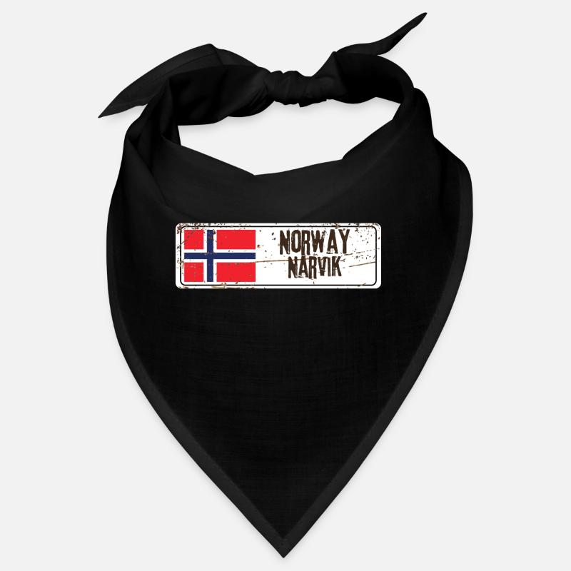 Narvik Norway Flag Bandana