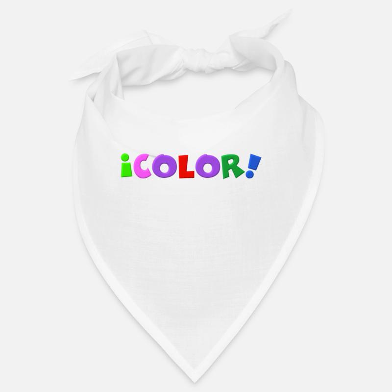 Couleur lettres couleurs Bandana
