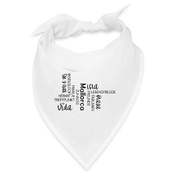 Mallorca (Schlagwörter) Accessoires & Shirts - Bandana - Weiß - Vorne