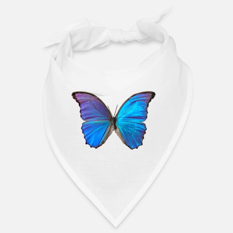 Papillon bleu Bandana
