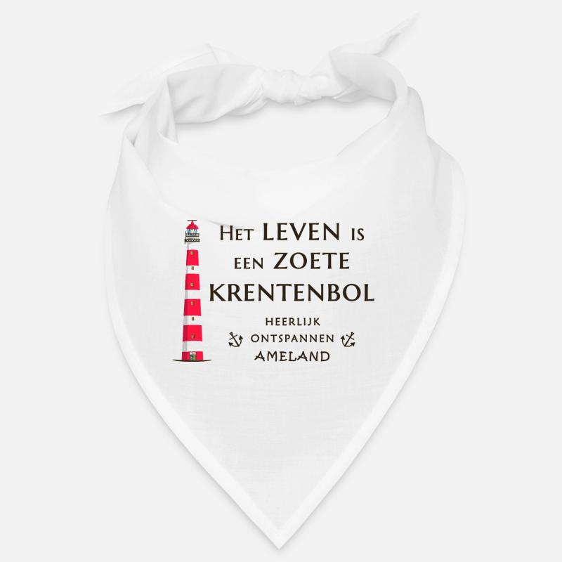 Ameland, Netherlands, Leuchtturm Raisin Buns Bandana