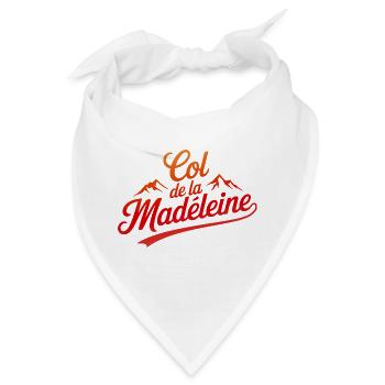 Col de la Madeleine Elegante Kletterkunst - Bandana - Weiß - Vorne