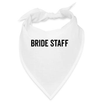 Braut-Stab - Bandana - Weiß - Vorne