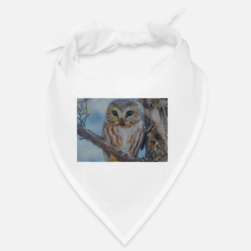 Abendwald Eulenblick Bandana
