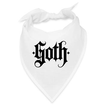 Goth Mommy - Cooles stoisches Design - Bandana - Weiß - Vorne