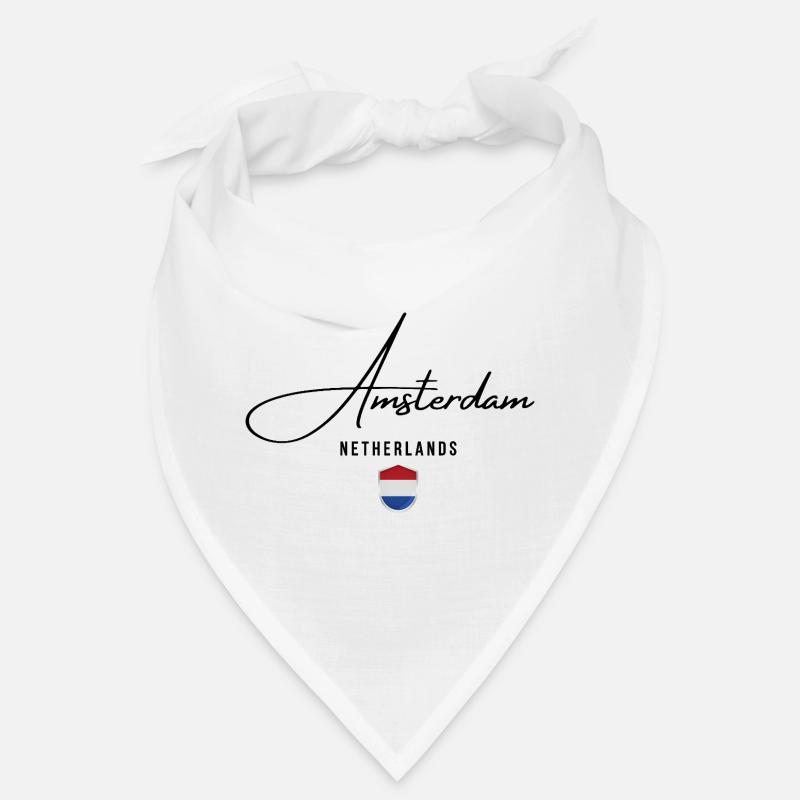 Amsterdam Pays-Bas, j’adore Amsterdam Bandana